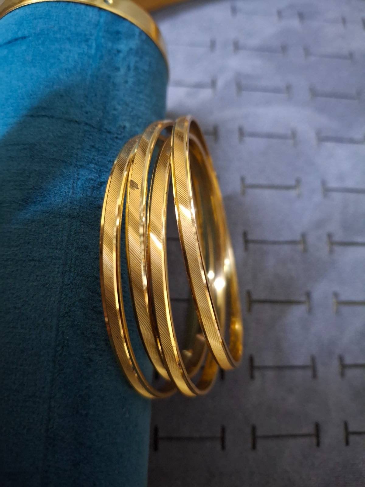 Microplating plain bangles